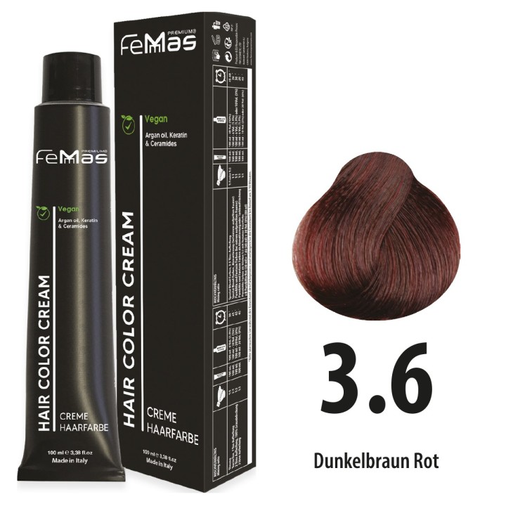 Femmas 3.6 – Dunkelbraun Rot