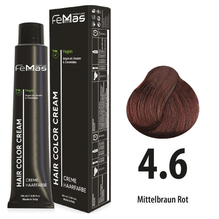Femmas 4.6 – Mittelbraun Rot