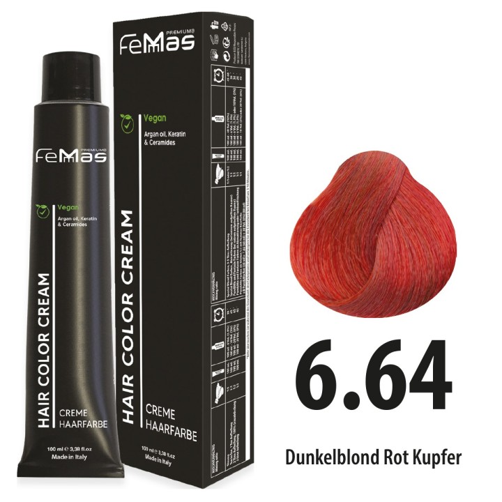 Femmas 6.64 – Dunkelblond Rot Kupfer