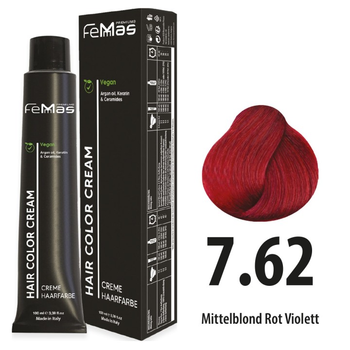 Femmas 7.62 – Mittelblond Rot Violett