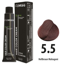Femmas 5.5 – Hellbraun Mahagoni