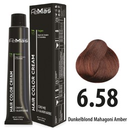 Femmas 6.58 – Dunkelblond Mahagoni Amber