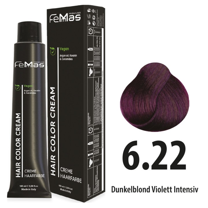Femmas 6.22 – Dunkelblond Violett Intensiv
