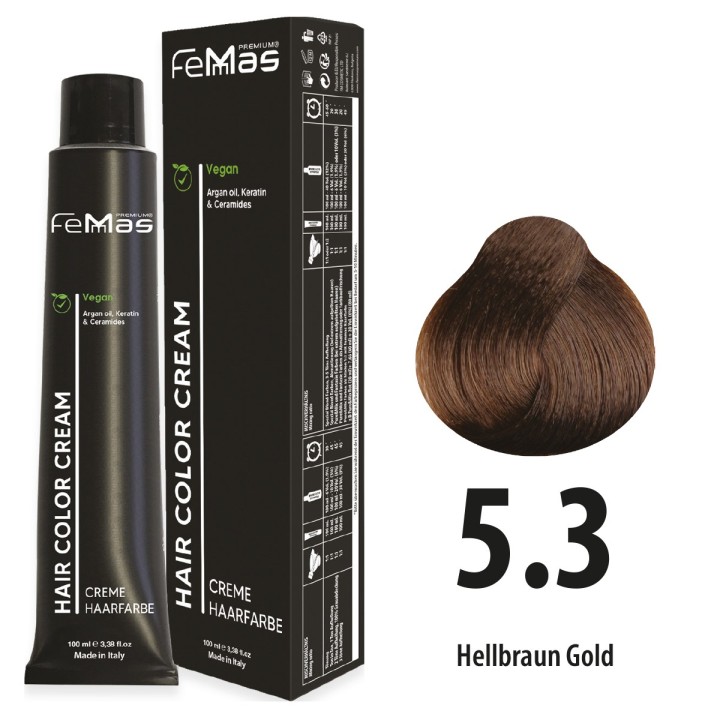 Femmas 5.3 – Hellbraun Gold
