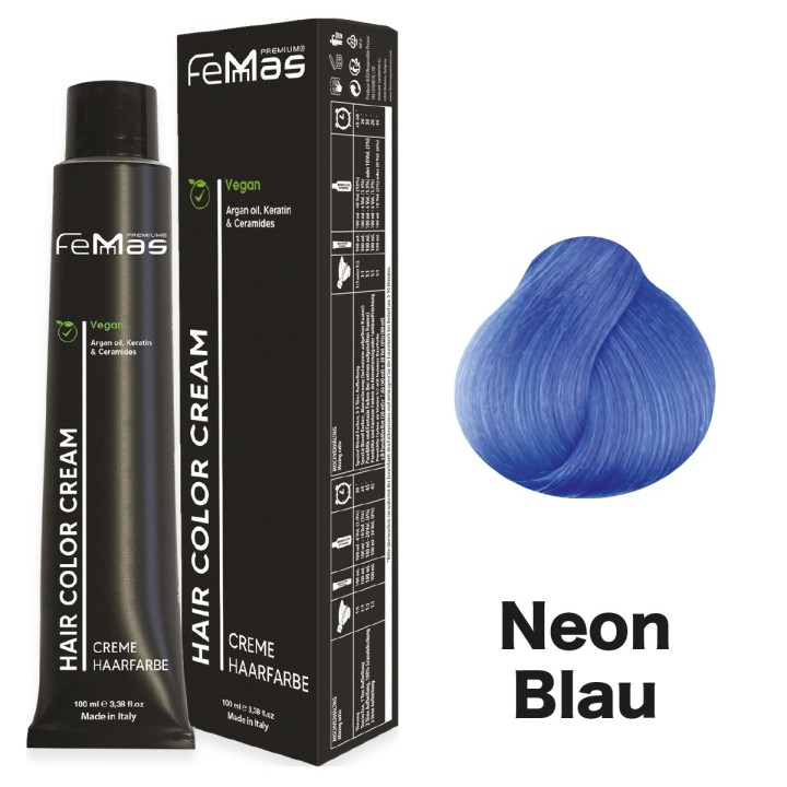 Femmas Neon Blau
