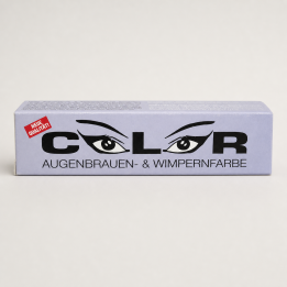 Comair Augenbrauen- & Wimpernfarbe – Violette Verpackung