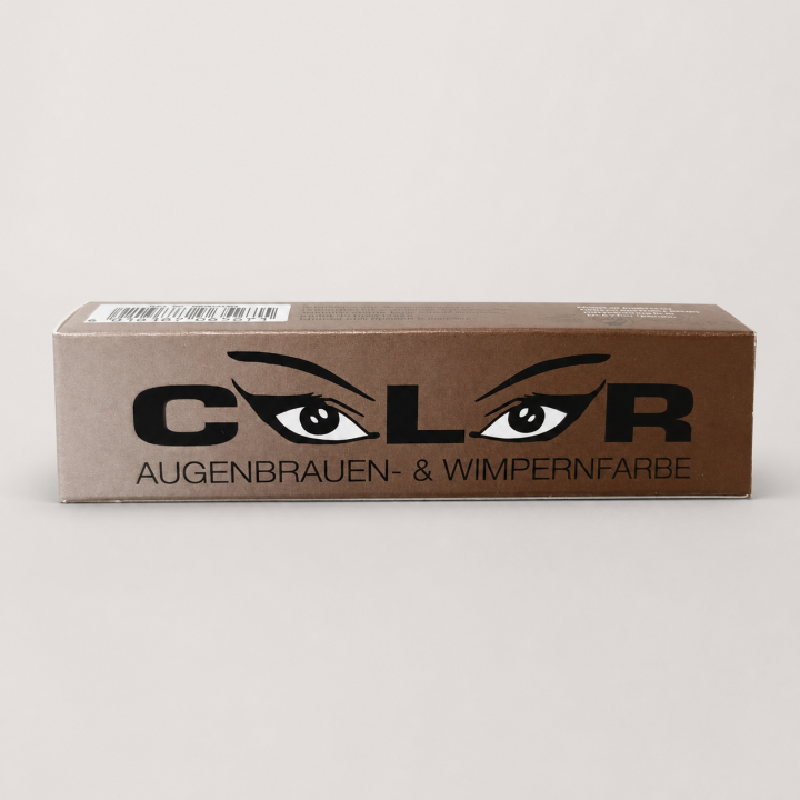 Comair Augenbrauen- & Wimpernfarbe – Braune Verpackung