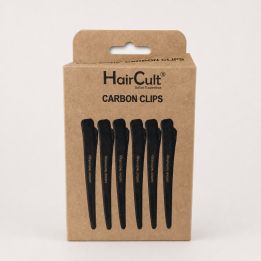 Haarclips Carbon