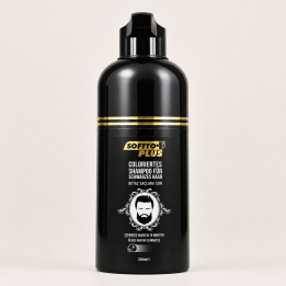 Softto Plus Coloriertes Shampoo – Schwarz 350 ml