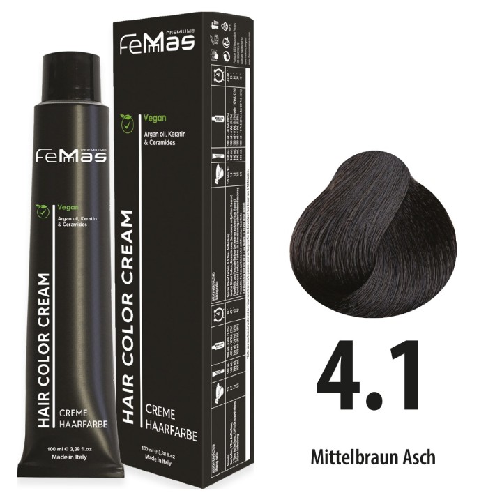 Femmas 4.1 – Mittelbraun Asch