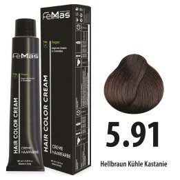 Femmas 5.91 – Hellbraun Kühle Kastanie