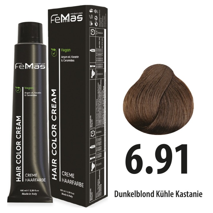 Femmas 6.91 – Dunkelblond Kühle Kastanie