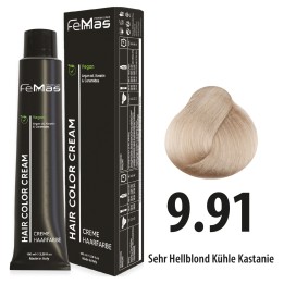 Femmas 9.91 – Sehr Hellblond Kühle Kastanie
