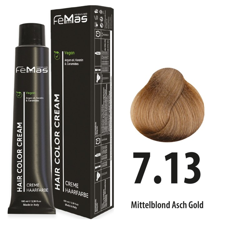 Femmas 7.13 – Mittelblond Asch Gold