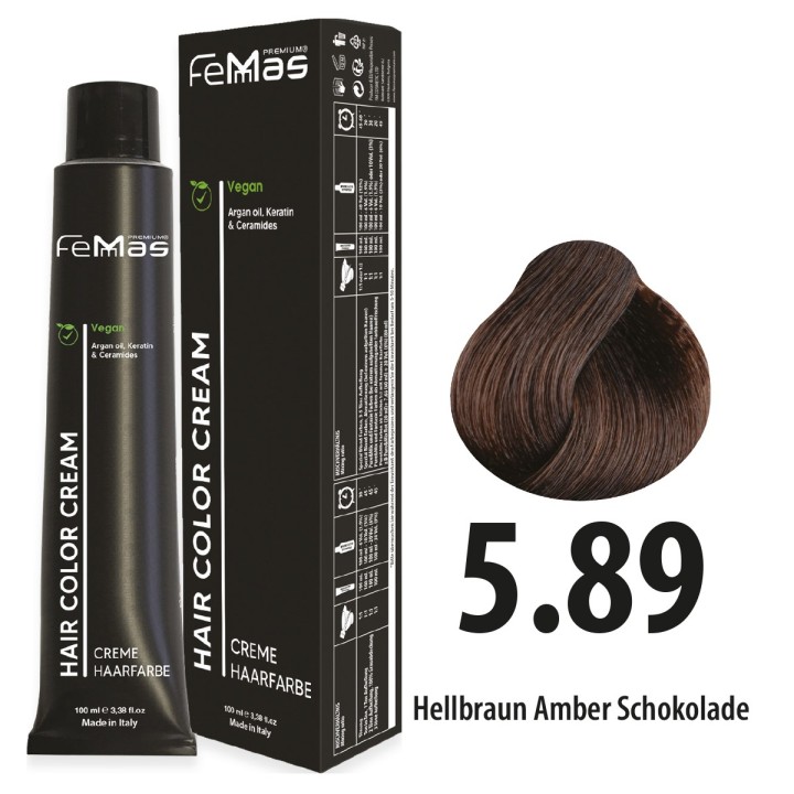 Femmas 5.89 – Hellbraun Amber Schokolade