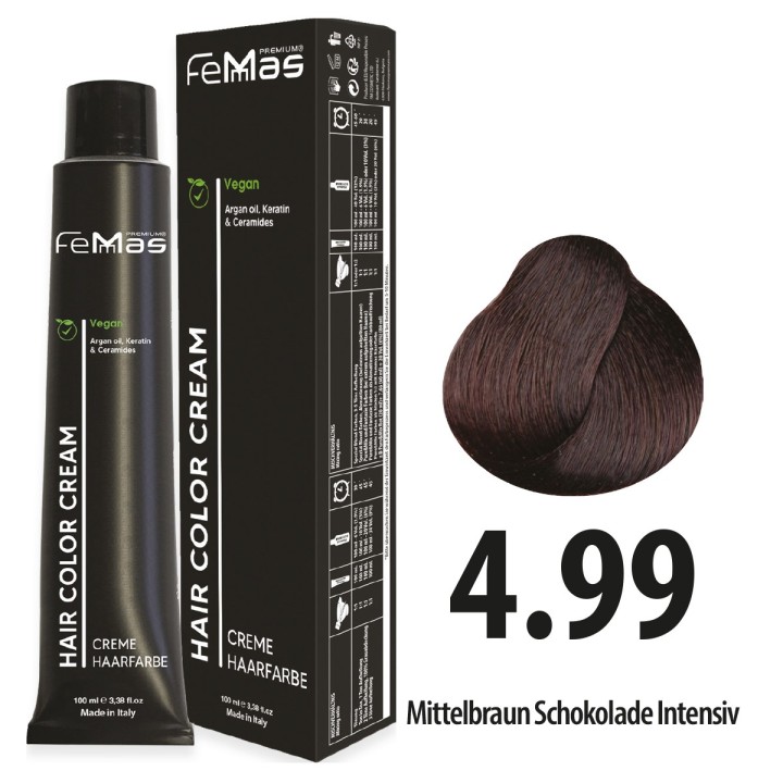 Femmas 4.99 – Mittelbraun Schokolade Intensiv