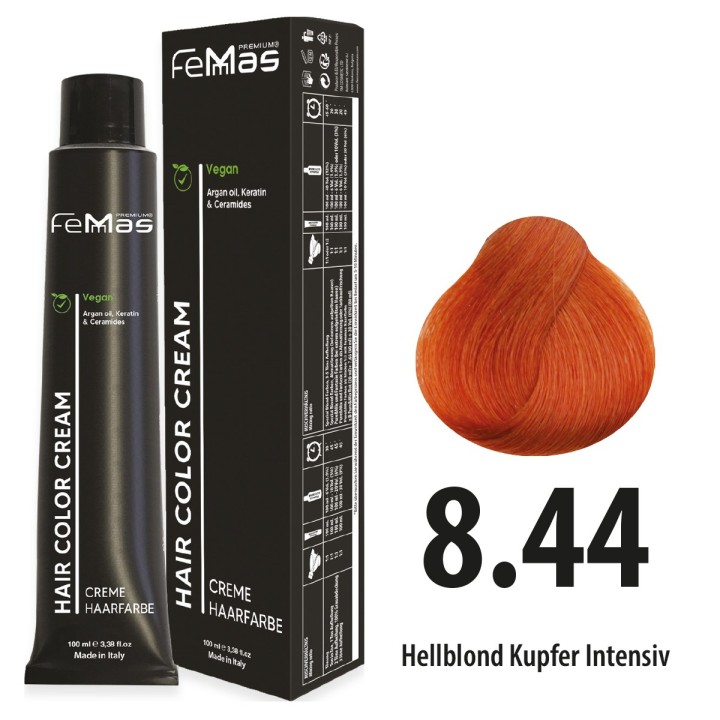Femmas 8.44 – Hellblond Kupfer Intensiv